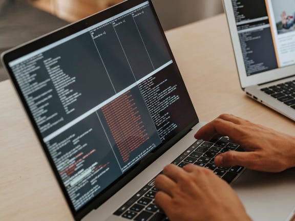 Code from a developer